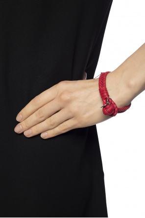 Podwójna bransoleta z plecionką ‘intrecciato’, zdjęcie 2 Podwójna bransoleta z plecionką ‘intrecciato’ od Bottega Veneta